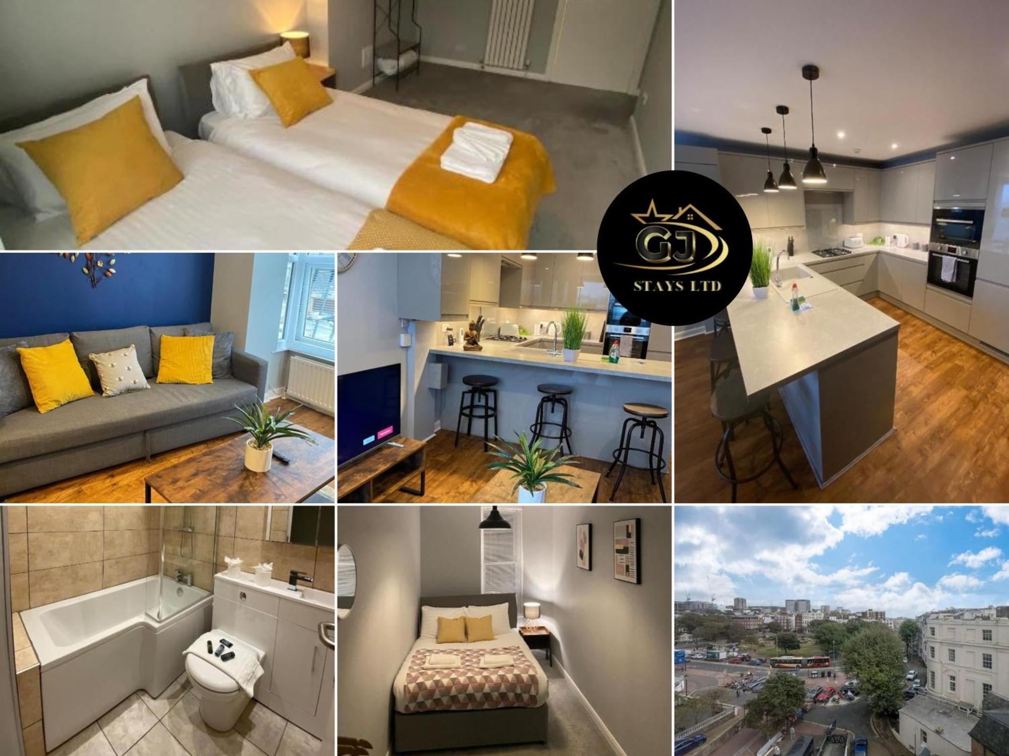 Modern Apartments With Sea Views, Steps From Brighton Beach & The Royal Pavilion Exterior photo